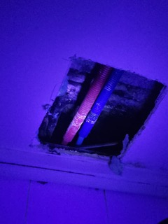 Détection de Fuites par lampe UV