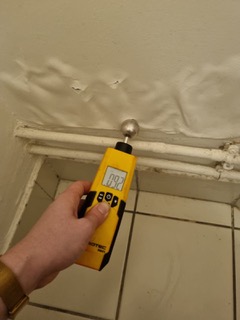 Détection de Fuites par testeur d'humidité