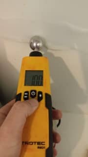 Détection de Fuites par testeur d'humidité